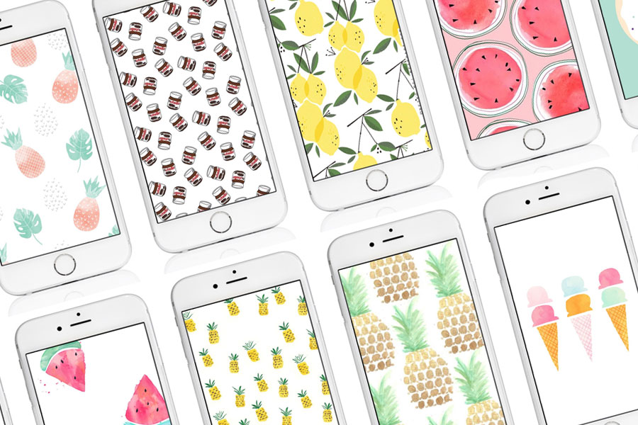 The most beautiful Iphone wallpapers around food