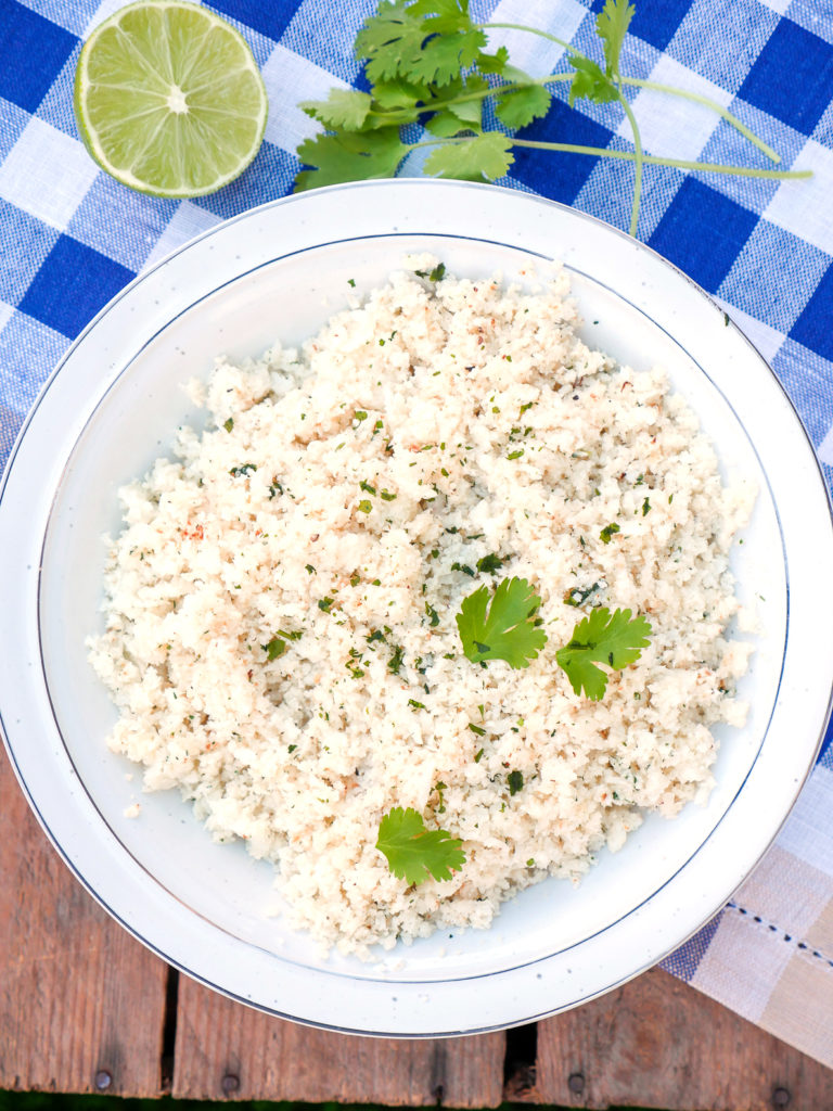 Cauliflower rice - a fast low carb recipe 