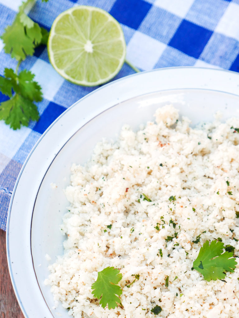  Low Carb cauliflower rice - a simple basic recipe 